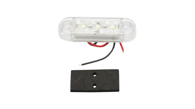 Lampa laterala led alba 12-24V F0171 Breckner Germany