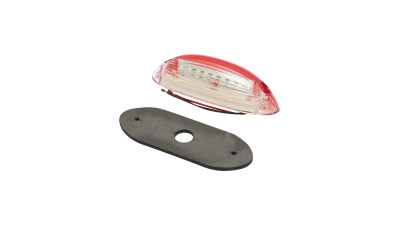 Lampa pozitie rosu-alb led 125mm 12-24V Breckner Germany