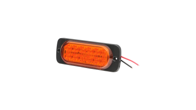Lampa laterala stroboscopica led galbena 116mm 12-24V FR1278Y Breckner Germany