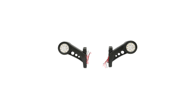 Set lampi laterale de gabarit cu LED 12-24V, rosu-alb, PVC elastic Breckner Germany