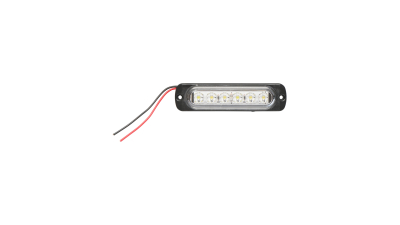 Lampa gabarit laterala LED alba 110mm 12-24V Breckner Germany