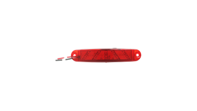 Lampa gabarit laterala LED rosie 100mm 12-24V Breckner Germany