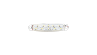 Lampa gabarit laterala LED alba 100mm 12-24V Breckner Germany