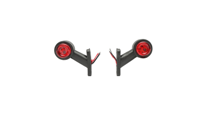 Set lampi rotative gabarit laterale LED alba-rosu 12-24V FR1104 Breckner Germany