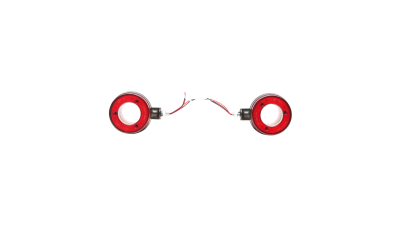 Lampa gabarit LED 12/24V pentru oglinda camion rosu/galben FR0330RY Breckner Germany