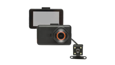 Camera video auto dubla fata/spate FHD cu display 3 inch LCD Breckner Germany