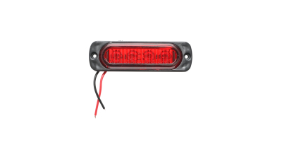 Lampa LED laterala de gabarit rosie 12-24V FR0271 Breckner Germany