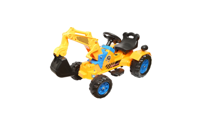 Excavator, masinuta electrica cu baterii pentru copii 3-6 ani Hello Baby