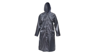 Pelerina cu gluga impermeabila din poliester cu membrana PVC fante de aerisire, 2 buzunare si fermoar navy blue XL Breckner Germany