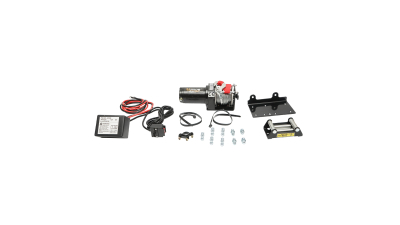 Troliu electric 12V 1360kg Motor 1KW cablu otel 4,8mm x 13.5m Hoteche