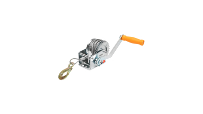 Troliu manual 270Kg cu tambur si cablu grosime 4.5mm, lungime 8m Hoteche