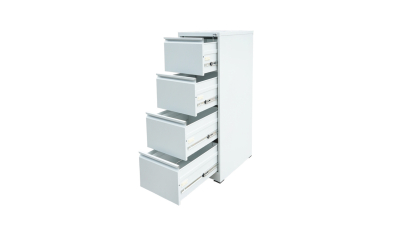 Clasificator, fiset metalic cu 4 sertare 1337x462x620mm, RaL7035 Breckner Germany