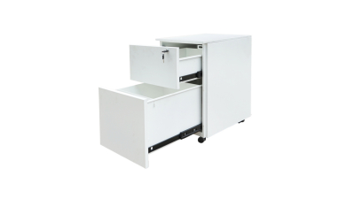 Clasificator, fiset metalic 2 sertare cu role 560x340x480mm, RaL7035 Breckner Germany