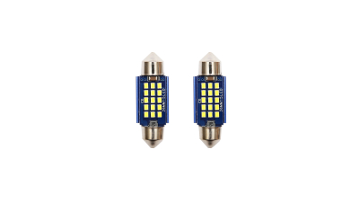 Set 2 becuri LED SMD SOFIT 36mm 12V 0,2A lumina rece Breckner Germany BK80039