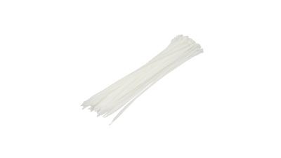 Colier plastic alb 290x3,6 set 100 buc
