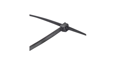 Colier plastic negru 380x3.6 100 buc