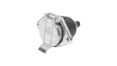 Priza pentru remorca 7 pini 24V metalica cu capac Breckner Germany
