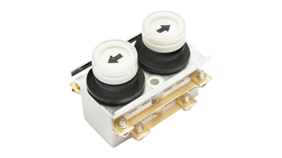 Comutator cu 2 butoane pentru telecomanda industriala 250V/16-20A