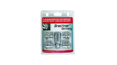 Set 4 prezoane antifurt roti cu cheie speciala M12X1.5F conic HA