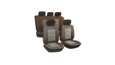 Set huse scaune universale gri negru