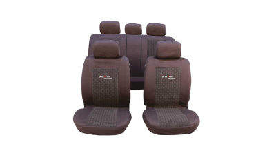 Set huse scaune universale gri negru BK87904
