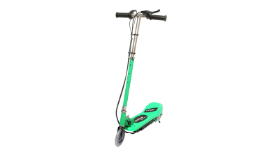 Trotineta electrica verde 120W 24V 4.5ah pentru copii, greutate maxima 65Kg, viteza maxima 12km/h Breckner Germany