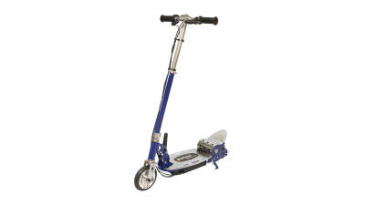 Trotineta electrica albastra 140W 24V 4.5ah pentru copii, greutate maxima 75Kg, viteza maxima 13km/h Breckner Germany
