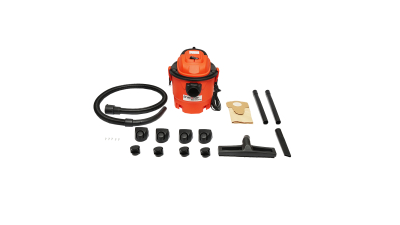 Aspirator profesional industrial volum 15L 220V 1000W corp din plastic PP Breckner Germany