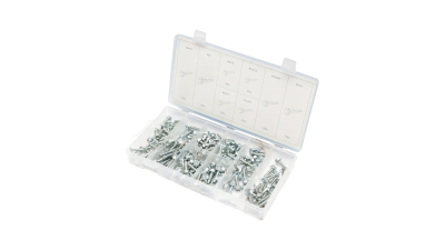 Trusa holsuruburi autoforante de tabla cu cap hexagonal 200 piese