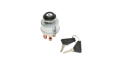 Contact pornire universal cu cheie 12V, 5 pini, fi 48mm, filet de prindere fi 21mm Breckner Germany
