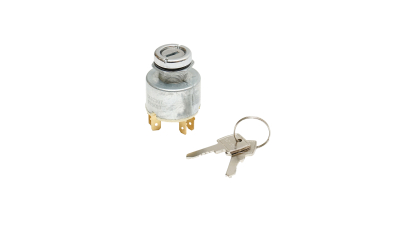 Contact pornire universal cu cheie, 12V, 5 pini, fi 35mm, filet de prindere fi 18mm Breckner Germany