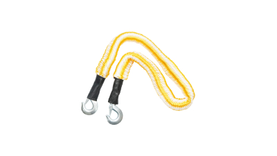 Cablu/sufa elastica impletita 4m cu carlige metalice pentru remorcare 2T BK92399