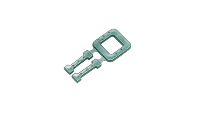 Clema bucla de plastic 13mm cu striatie pentru banda PP/PET 1000 buc.