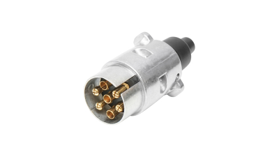 Fisa auto din aluminiu cu 7 conectori pentru remorca Breckner Germany