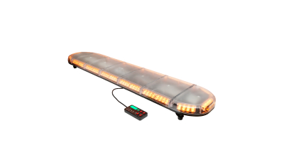 Rampa luminoasa girofar 12-24V cu lumina galbena 1520x275x125mm Breckner Germany