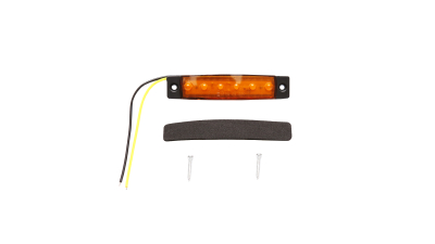 Lampa laterala galbena cu LED 12V/24V Breckner Germany