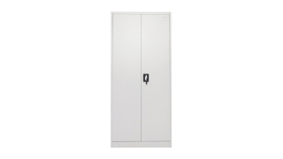 Dulap metalic fiset 1800x800x350mm cu 2 usi securizate, 4 polite, gri Breckner Germany