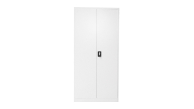 Dulap metalic fiset tip vestiar 1950x920x500mm cu 2 usi securizate, rafturi si bara, gri Breckner Germany