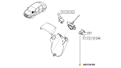 Bloc Lumini Cu Proiector Dacia Logan 09.2004-2009, Logan Express, Logan Mcv, Sandero 2008-2012