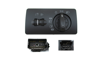 Bloc lumini Skoda Fabia (6y), 04.2000-03.2007, comutator lumini, lampa ceata spate/fata, reglare faruri, 6Y1941531H