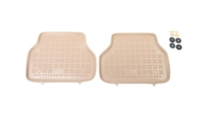 Set Covorase cauciuc Spate Bej Bmw X5 E70 2006-2013; 2 buc pentru spate, Originale 51472239636