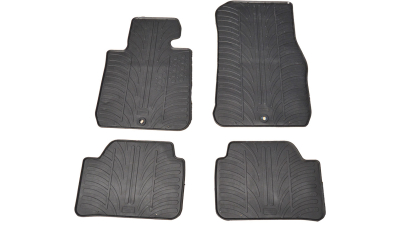 Set covorase auto din cauciuc BMW Seria 1 (F20/F21) 2011-08.2019, Negru, Gledring, 4 buc.