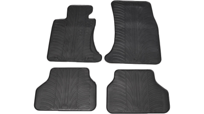 Set covorase auto din cauciuc BMW Seria 5 (E60/E61) 2004-2009, x-drive, Negru, Gledring, 4 buc.