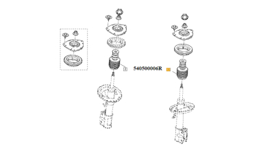 Burduf + Tampon Amortizor Protectie Praf Fata Stanga, Dreapta Renault Grand Scenic 3, Megane 3, Scenic 3 , Fluence; Motorizari 1.2-2.0d