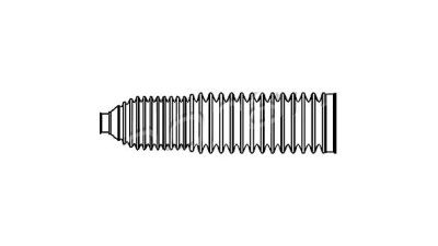 Burduf caseta directie Audi A4 ( B6 B7 ) Seat Exeo Exeo ST Topran Germania din cauciuc 