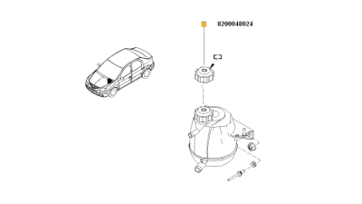 Buson Vas Expansiune Dacia Duster; Opel Vivaro A; Renault Trafic 2 03.01- ; Mercedes Citan (415);