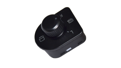 Buton reglaj oglinzi Vw Golf 4 1997-2006, Bora 1998-2005, Passat B5 1996-2005, Beetle 1998-2010, Skoda Octavia 1U 1997-2010;  comutator 1J1959565F reglare oglinzi incalzire si pliere