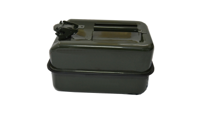 Canistra combustibil din metal 10 Litri model lat, 30x20x20 cm