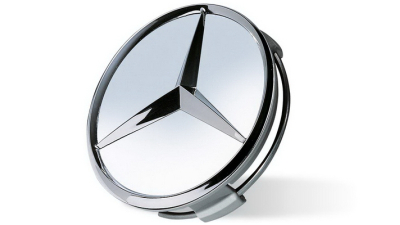 Capac Janta Aliaj 75mm Cromat Mercedes B66470202, pret pe bucata