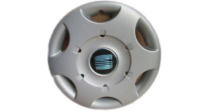 Capac Roata tabla R14 - 14 inch pentru SEAT, pret per bucata, 6L0601147B 6L9, piesa originala VAG, pret pe bucata